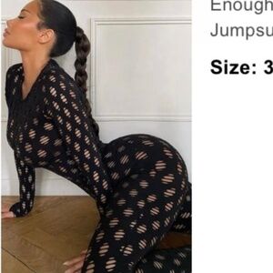 Fashion Nova Jumpsuit Sexy Plus Size